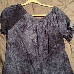 Knox Rose (target) Blue Top